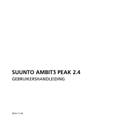 SUUNTO AMBIT3 PEAK 2.4