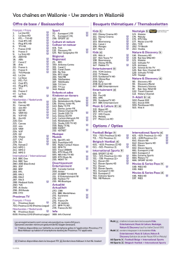 Walloni&euml; - Proximus