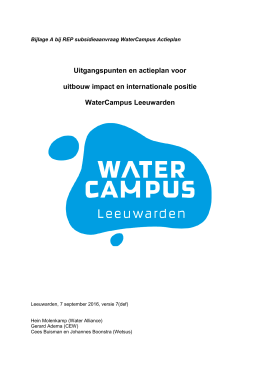watercampus-strategie-actieplan-2017-2020