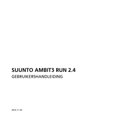 SUUNTO AMBIT3 RUN 2.4