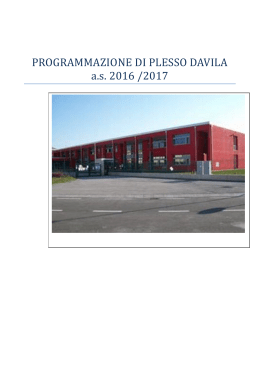Programmazione educativa - 6° Istituto Comprensivo Padova