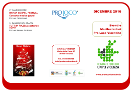 eventi_dicembre2016 - Pro Loco Vicentine