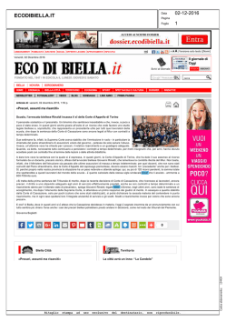 ecodibiella.it - L`Eco della Stampa » Media Intelligence