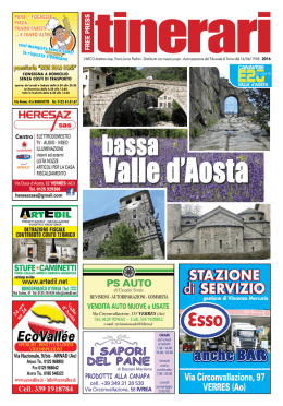 Valle d`Aosta - home page infoeventi.org