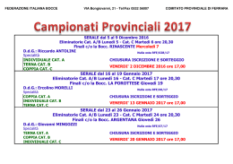 Campionati Provinciali
