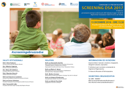Screening DSA 2017