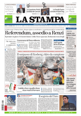 Referendum, assedio a Renzi