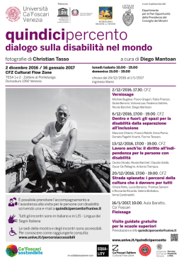 dialogo sulla disabilità nel mondo