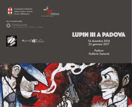 lupin iii a padova - Padova Cultura