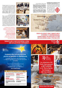 Poster - ATS pro Terra Sancta