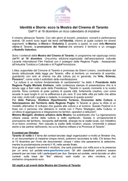 comunicato cartellina conferenza Bari
