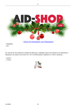 / : Gioco di Avventura con Dinosauro