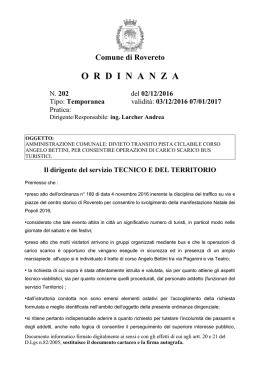 OR_2016_202 - Comune di Rovereto