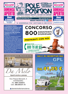 Per scaricare il Giornale in formato PDF clicca qui