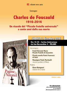 Charles de Foucauld - Fondazione Terra Santa