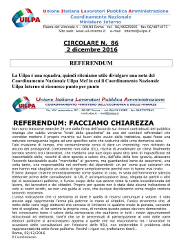 Circ. n. 86/2016 - UIL Ministero Interno