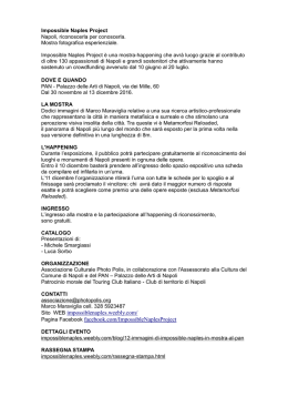 Preleva il comunicato con il programma