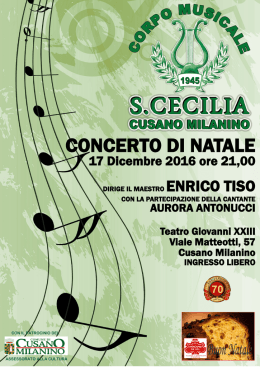 concerto di natale - Comune di Cusano Milanino