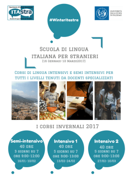 Copy of Itastra brochure ITA - Istituto Di Cultura