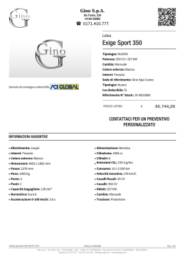 Lotus Exige Sport 350 - Stock ID: 10-N015800