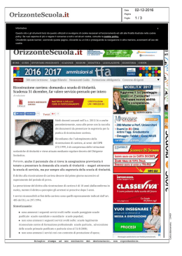 1 / 3 02-12-2016 - L`Eco della Stampa » Media Intelligence