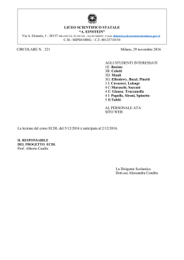Liceo Scientifico Statale Einstein Milano