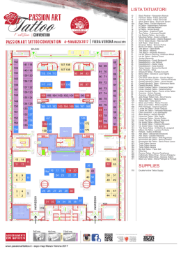 EXPO MAP - passion art tattoo