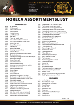 Horeca - Herman Eppink