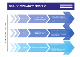 dba compliancy process