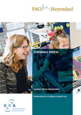 cerebrale parese - Nederlandse Vereniging van Revalidatieartsen