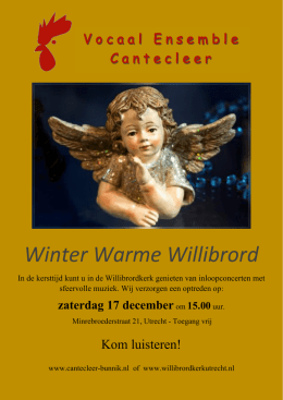 Winter Warme Willibrord