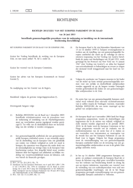 Richtlijn 2013/32/EU - EUR-Lex