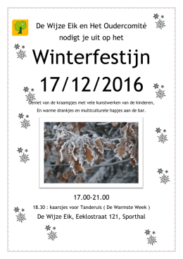 Winterfestijn 17/12/2016