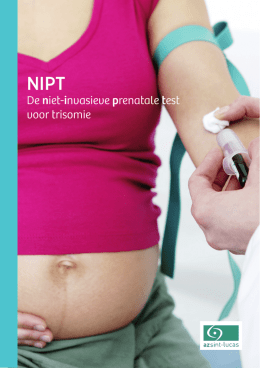 De niet-invasieve prenatale test voor trisomie - AZ Sint