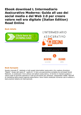 Ebook L Intermediario Assicurativo Moderno