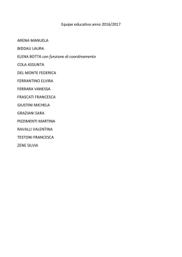personale educativo