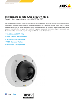 Telecamera di rete AXIS P3224-V Mk II