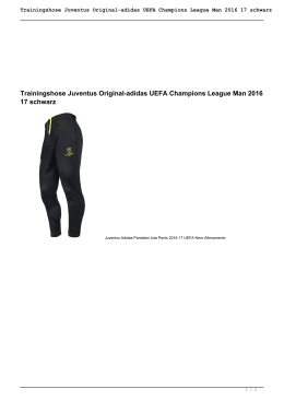 Trainingshose Juventus Original-adidas UEFA
