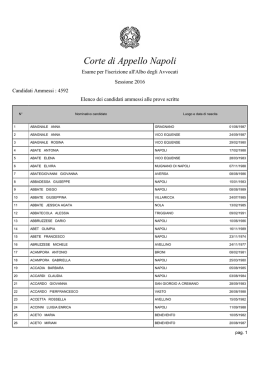 Scarica il file in formato PDF - 5765 Kb - Napoli