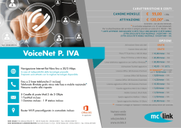 VoiceNet P. IVA - MC-link