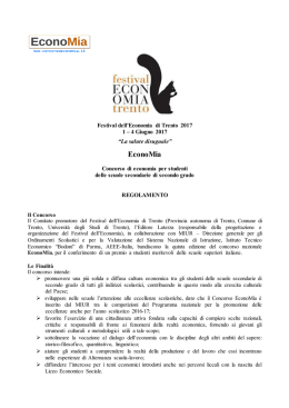 Regolamento concorso - Ufficio Scolastico Regionale per il Veneto