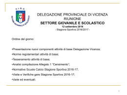 Diapositiva 1 - F.I.G.C. Veneto