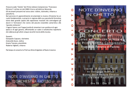 Il programma dei due concerti in formato pdf