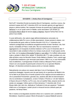 (Italiano) L`Antica fiera di Carmignano