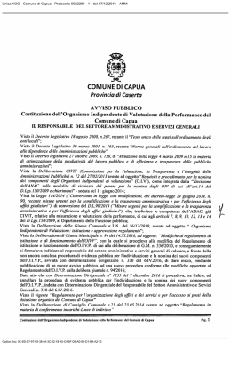 Unica AOO - Comune di Capua - Protocollo 0022299 - 1