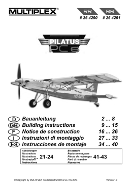 Pilatus PC-6 Anleitung 131203 final