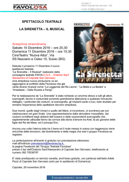 La Sirenetta – Il Musical