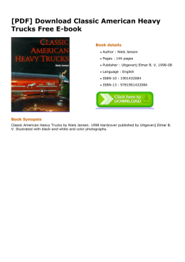 Classic American Heavy Trucks Free E-book