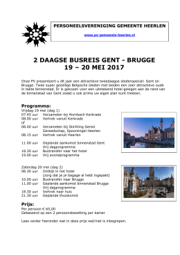 2 daagse Gent - Brugge