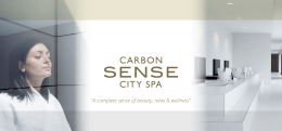 Brochure - Carbon Sense City Spa